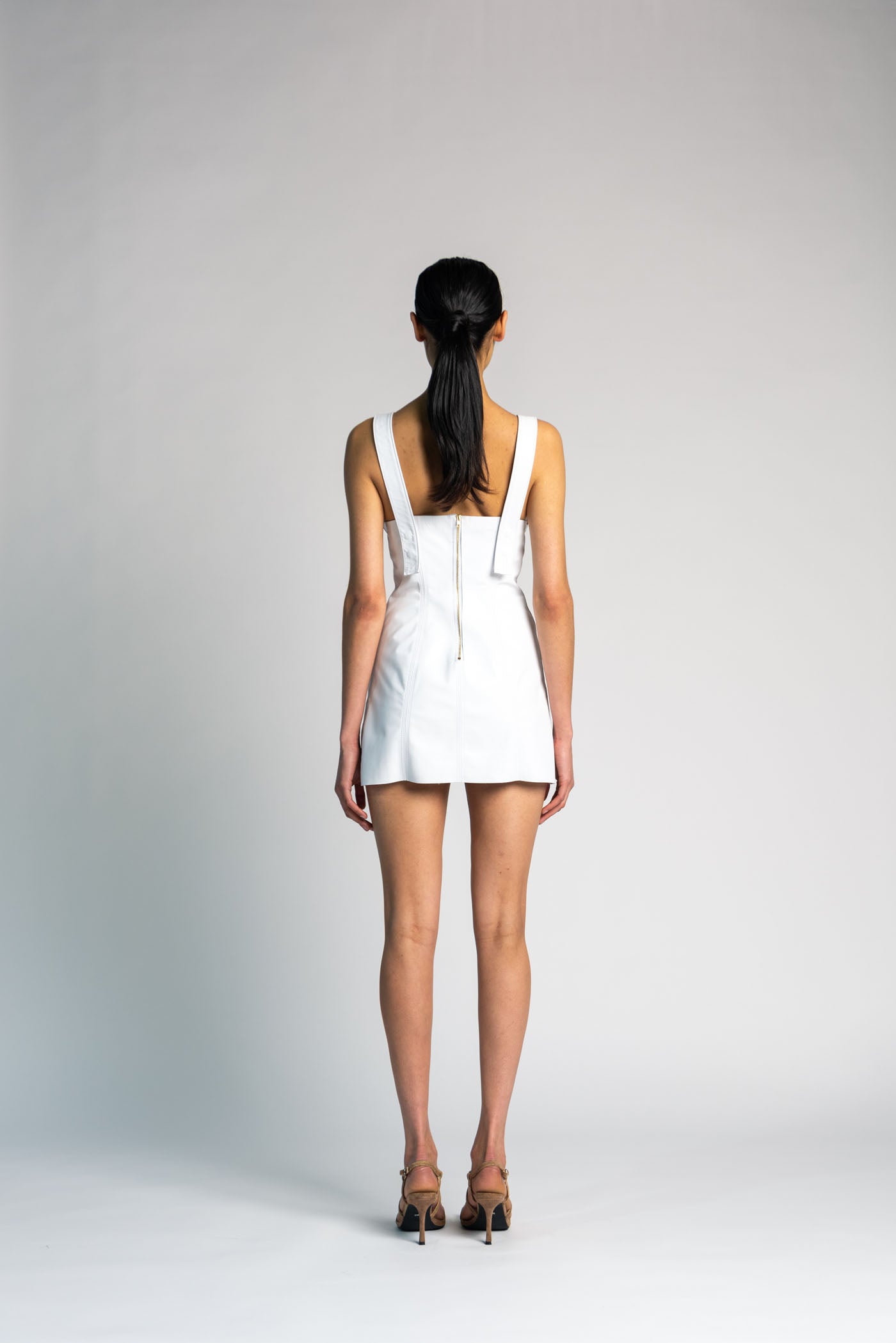 Cohiba Shell Bustier Mini Dress