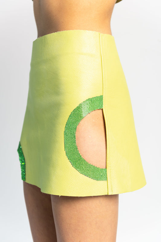 Quintero Embellished Mini Skirt